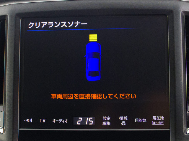 クリアランスソナーが付いています!フロント&リアにセンサーがあり、障害物に近づくと警告音が鳴りドライバーへお知らせ!すごく便利な人気装備です!!