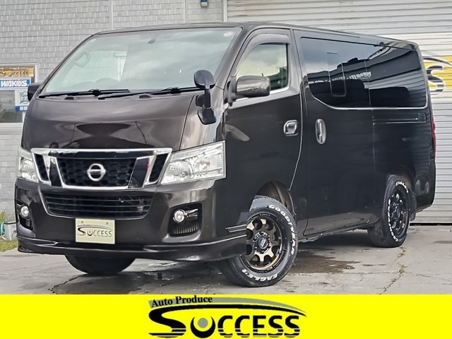 NV350キャラバン(日産) 2.5 プレミアムGX ロング ディーゼル 4WD　社外アルミ ホワイトレター 社外ナビ 中古車画像