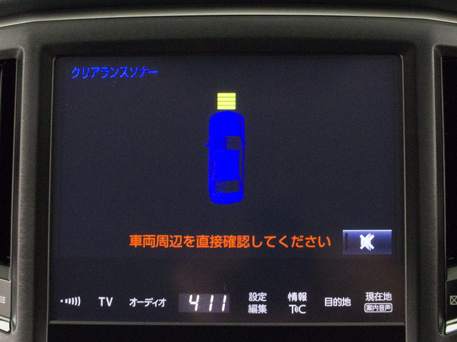 クリアランスソナーが付いています!フロント&リアにセンサーがあり、障害物に近づくと警告音が鳴りドライバーへお知らせ!すごく便利な人気装備です!!