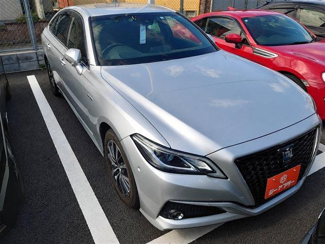 クラウン(トヨタ) ハイブリッド 2.5 S　禁煙車 純正8インチナビ フルセグ 中古車画像