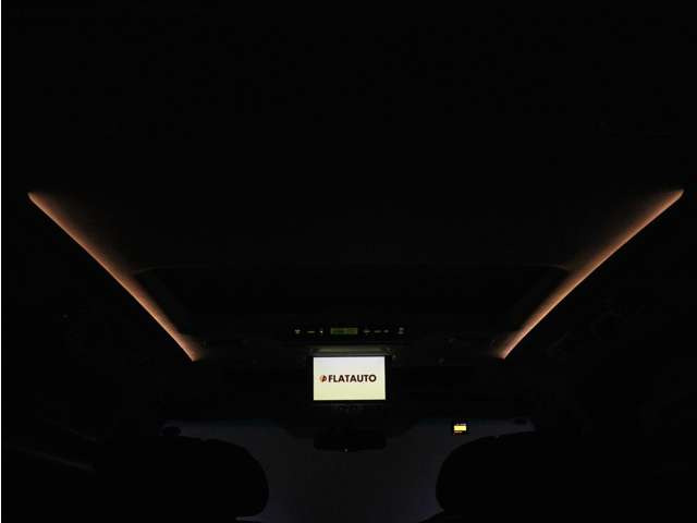 夜間に室内を照らしてくれるルームライトです