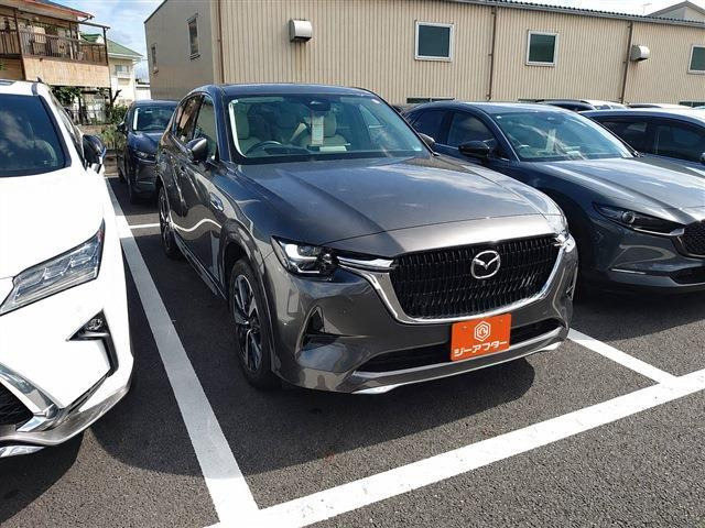 CX-60（マツダ）2.5 PHEV エクスクルーシブモダン 4WD　禁煙車 純正12インチナビ フルセグ 中古車画像