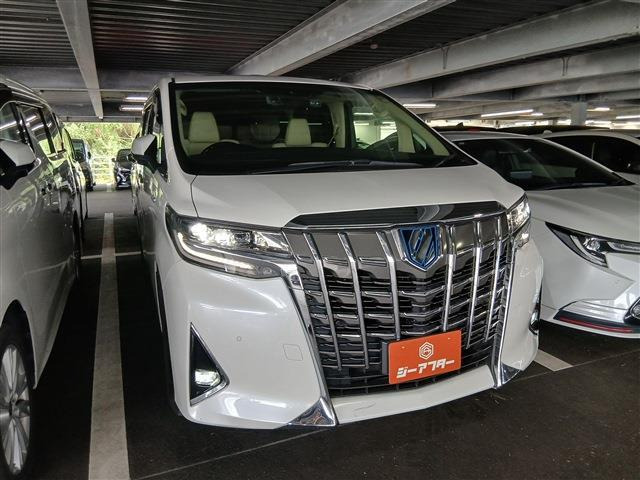 アルファード(トヨタ) ハイブリッド 2.5 エグゼクティブ ラウンジ E-Four 4WD　禁煙車 純正9インチナビ 中古車画像