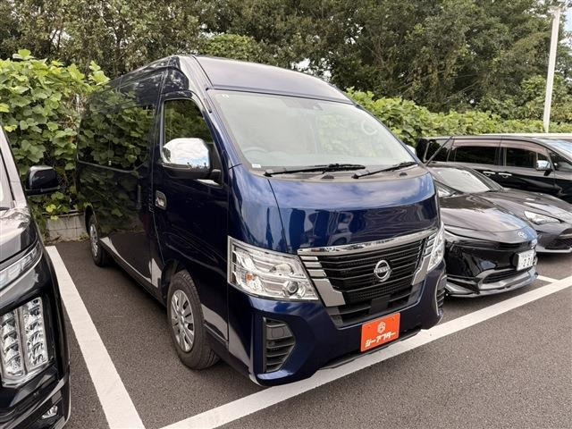 キャラバン(日産) 2.4 DX スーパーロング ハイルーフ 平床 ディーゼル　禁煙車 純正7インチナビ フルセグTV 中古車画像