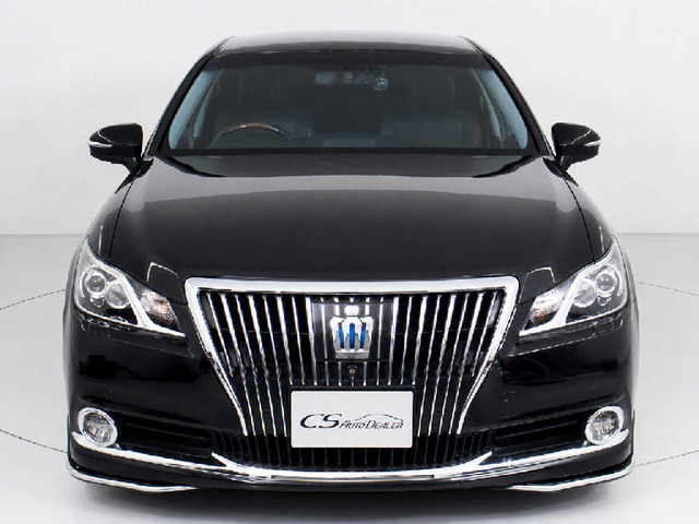 クラウンマジェスタ(トヨタ) 3.5 Fバージョン　黒革 フルエアロ プリクラッシュSS 中古車画像