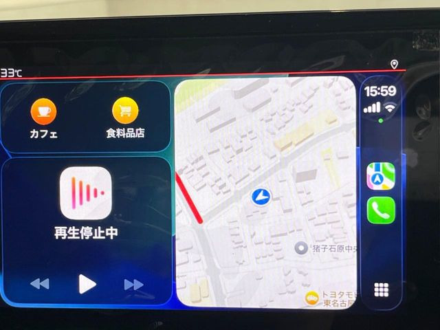 ●アップルカープレイの接続可能です。