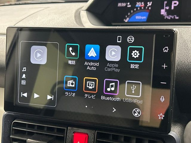【ディスプレイオーディオ】お手持ちのスマートフォンとの連携で、ナビや音楽再生など各種アプリを使用可能。スマホに近い感覚でお使いいただけます♪