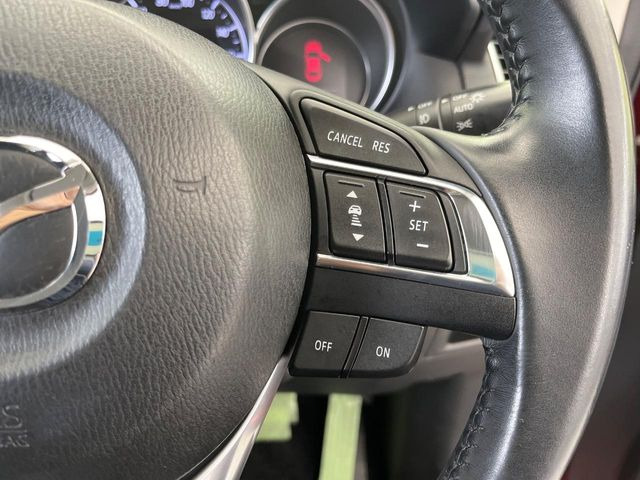 【マツダ・レーダークルーズコントロール】高速道路での長距離走行が楽に!自動で速度を保つクルーズコントロールが、衝突軽減システムと連携し、前方の車両を感知して車間を保つように速度調節してくれます!!