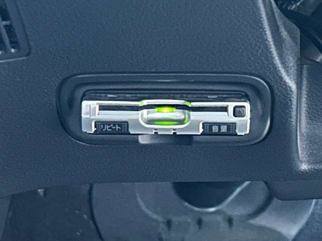 【純正ビルトインETC】装備済み☆長距離ドライブの必需品!高速道路の料金所も楽々通過できますね♪