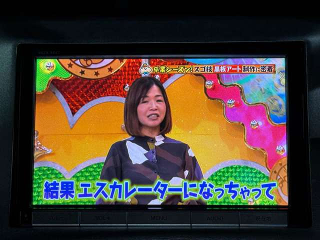 フルセグ視聴可能です!