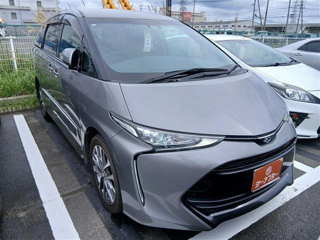 エスティマ(トヨタ) 2.4 アエラス 4WD　禁煙車 純正ナビ フルセグTV 中古車画像