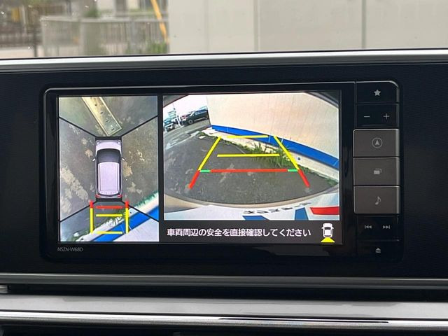 【パノラマモニター】専用のカメラにより、上から見下ろしたような視点で360度クルマの周囲を確認することができます☆死角部分も確認しやすく、狭い場所での切り返しや駐車もスムーズに行えます。