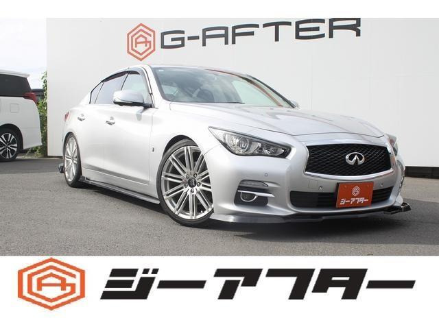 スカイライン(日産) 2.0 200GT-t タイプP　禁煙車 社外フルエアロ 純正8インチナビ 中古車画像
