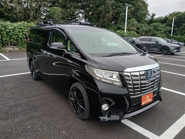 アルファード(トヨタ) ハイブリッド 2.5 X E-Four 4WD　禁煙車ベージュレザーシート フルセグTV 中古車画像