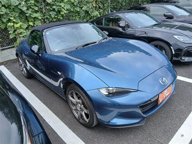 ロードスター(マツダ) 1.5 S レザーパッケージ　禁煙車 6MT 社外マフラー 中古車画像