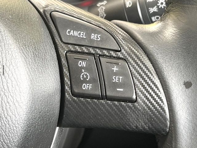 【クルーズコントロール】高速道路もラクラク走行。アクセルを離しても一定速度で走行ができ、長距離運転時の負担を軽減!加速・減速も簡単なスイッチ操作で調整できます。