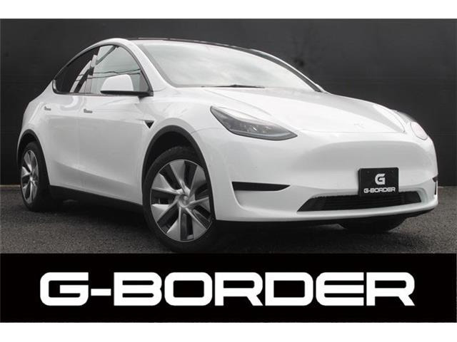 モデルY(テスラ) 禁煙車 茶革シート 純正ナビ フルセグTV 中古車画像