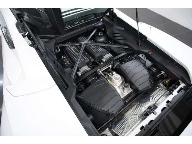 5.2L V型10気筒DOHC、640ps/57.6kgm、全長&times;全幅&times;全高mm 4567&times;1933&times;1165mm、車両重量 1580kg(車検証記載値)