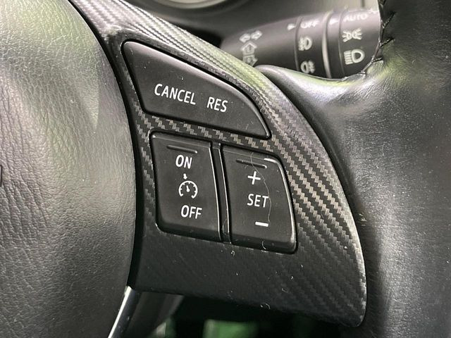 【クルーズコントロール】高速道路もラクラク走行。アクセルを離しても一定速度で走行ができ、長距離運転時の負担を軽減!加速・減速も簡単なスイッチ操作で調整できます。