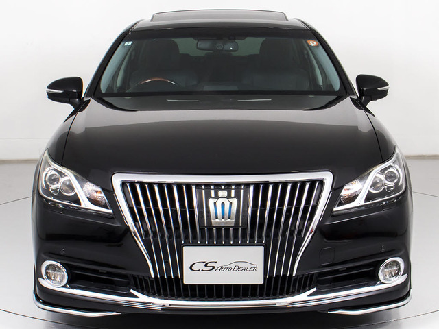 クラウンマジェスタ(トヨタ) 3.5 Fバージョン　サンルーフ 黒本革 後席VIP 中古車画像