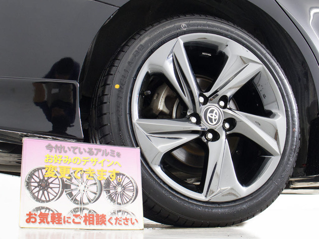 18インチアルミホイール装着車両!!アルミホイールの変更も可能です!お客様のお好みの1台を作成可能となります!※詳細はスタッフまでお尋ねください。