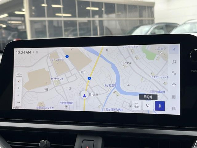 【12.3インチワイドナビ】高級感とインパクトのある大型ワイドナビを装備。各種オーディオ操作はもちろん、横長ワイド画面でのマップ2分割表示など、利便性も高いナビです♪