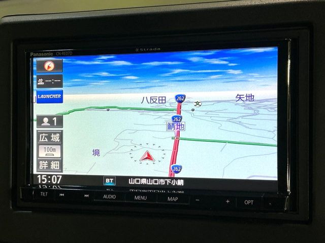 【ナビゲーション】目的地までしっかり案内してくれる使いやすいナビ。Bluetooth接続すればお持ちのスマホやMP3プレイヤーの音楽を再生可能!毎日の運転がさらに楽しくなります!!
