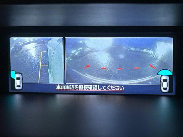 【フロント&サイド&バックカメラ】ドライバーから見にくい死角部分を映像で確認できるカメラを各所に装着。見通しがきかない場所や住宅密集地などを運転することが多い人におすすめの安心装備です。