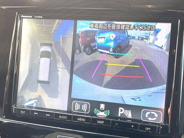 【全方位モニター用カメラ】専用のカメラにより、上から見下ろしたような視点で360度クルマの周囲を確認することができます☆死角部分も確認しやすく、狭い場所での切り返しや駐車もスムーズに行えます。