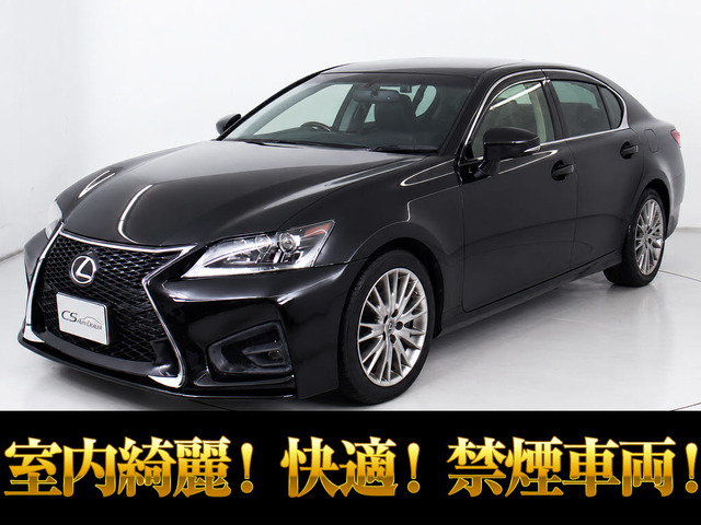 GS(レクサス) 350 バージョンL　黒本革パワートランク LEDヘッドライト 中古車画像