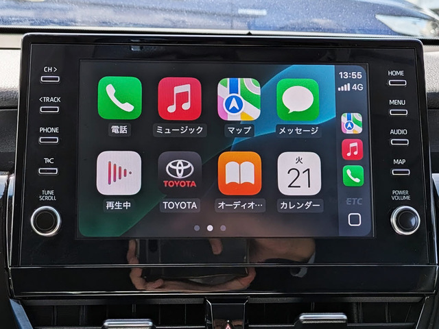 Apple Car Play対応ナビとなっております。お使いのiPhone・アンドロイドをつなげて携帯のマップをナビへ反映可能!
