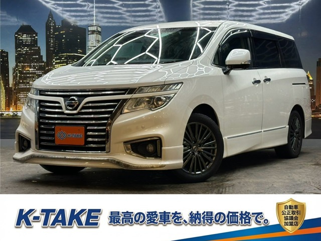 エルグランド(日産) 2.5 250ハイウェイスターS アーバンクロム　(エアロ)(ハーフレザーシート)(後期モデル) 中古車画像
