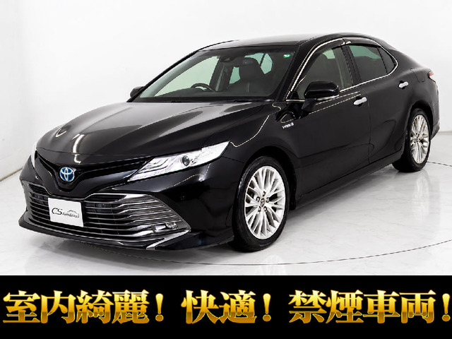 カムリ(トヨタ) 2.5 G レザーパッケージ　禁煙車 黒本革 セーフティセンス 中古車画像