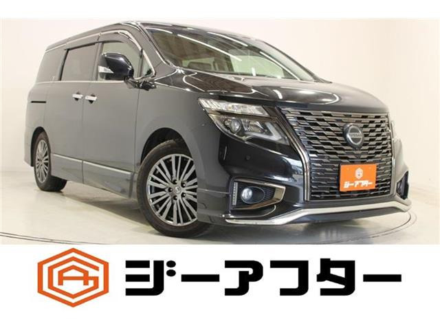 エルグランド（日産）2.5 250ハイウェイスター プレミアム アーバンクロム 4WD　後席モニター 禁煙車 純正9インチナビ 中古車画像