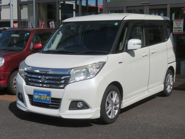 ソリオ(スズキ) 1.2 ハイブリッド(HYBRID) MZ デュアルカメラブレーキサポート　ナビ フルセグTV 両側電動スライドドア 中古車画像