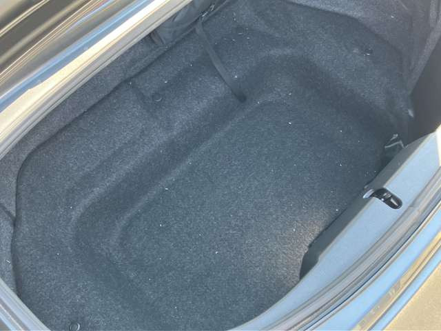 トランクもしっかり確保してあります!