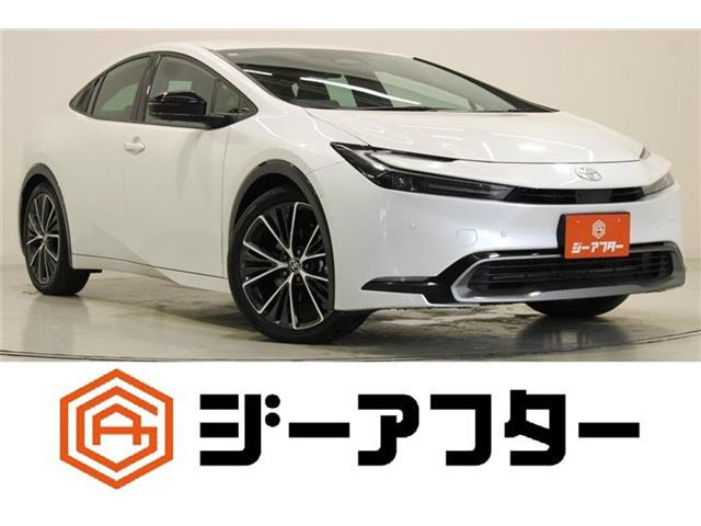 プリウス(トヨタ) 2.0 Z E-Four 4WD　温冷黒革シート 禁煙車 中古車画像
