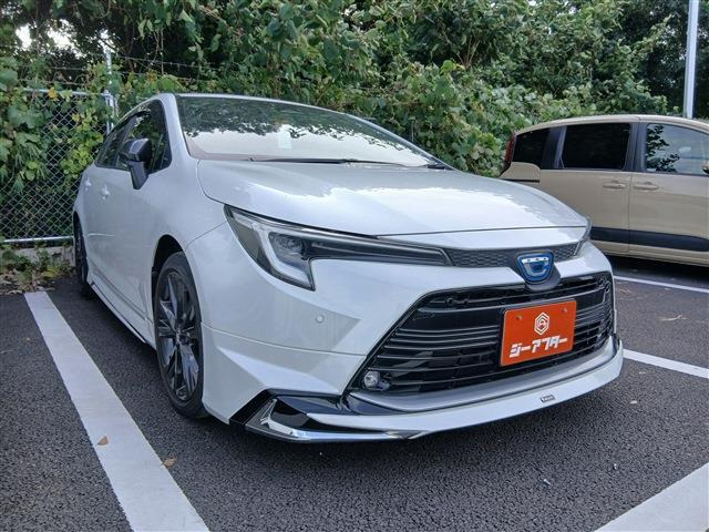 カローラツーリング(トヨタ) 1.8 ハイブリッド W×B　禁煙車 モデリスタエアロ 純正ナビ 中古車画像