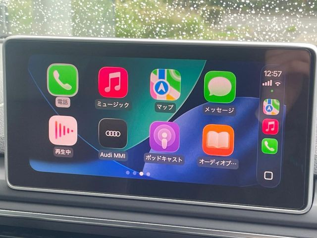 ●Apple Car Play:スマホとの有線接続で、ナビ・オーディオ再生などスマホのアプリ機能が画面でも使える便利機能です!
