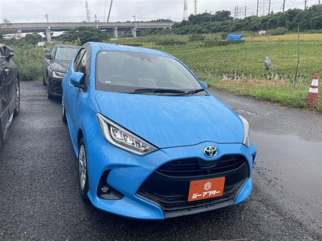ヤリス(トヨタ) 1.5 ハイブリッド Z　純正8インチディスプレイオーディオ 中古車画像