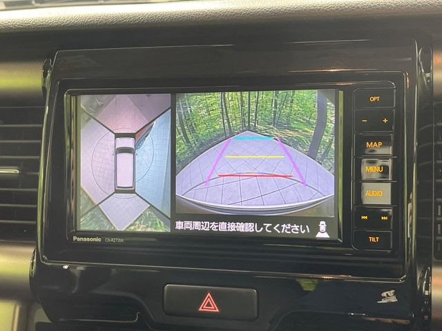 【全方位モニター用カメラ】専用のカメラにより、上から見下ろしたような視点で360度クルマの周囲を確認することができます☆死角部分も確認しやすく、狭い場所での切り返しや駐車もスムーズに行えます。
