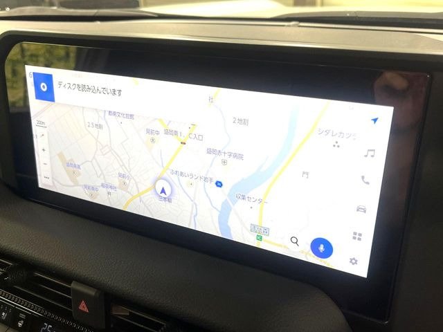 【12.3インチワイドナビ】高級感とインパクトのある大型ワイドナビを装備。各種オーディオ操作はもちろん、横長ワイド画面でのマップ2分割表示など、利便性も高いナビです♪