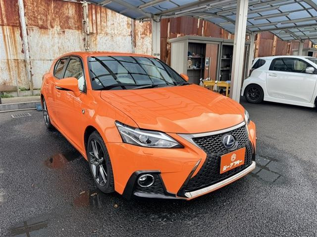 CT(レクサス) 200h Fスポーツ　禁煙車 純正10.3インチディスプレイナビ 中古車画像
