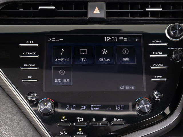 Apple Car Play�Ή��i�r�ƂȂ��Ă���܂��B���g����iPhone�E�A���h���C�h���Ȃ��Čg�т̃}�b�v���i�r�֔��f�\!