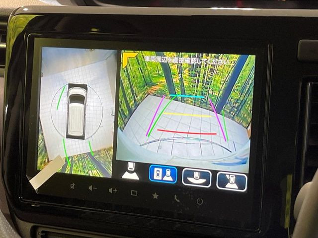 【全方位モニター用カメラ】専用のカメラにより、上から見下ろしたような視点で360度クルマの周囲を確認することができます☆死角部分も確認しやすく、狭い場所での切り返しや駐車もスムーズに行えます。
