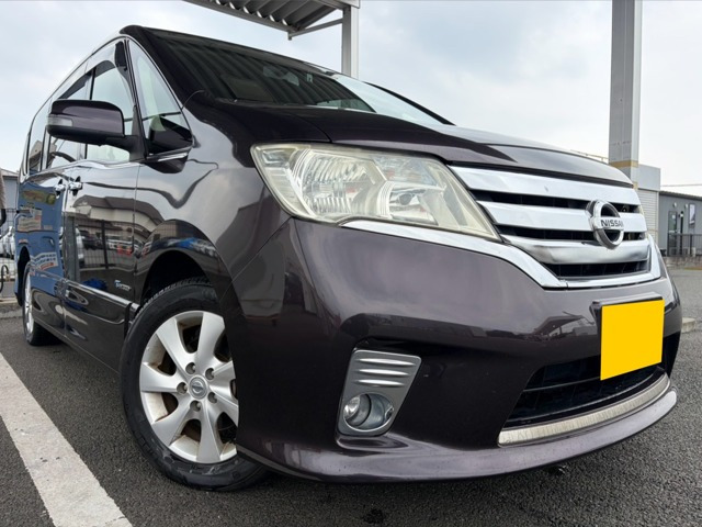 セレナ(日産) 2.0 ハイウェイスター S-HYBRID Vセレクション　SDナビ DVD ETC 中古車画像