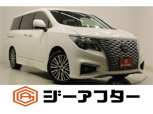 エルグランド(日産) 2.5 250ハイウェイスターS 4WD　禁煙車 純正10インチナビ フルセグTV 中古車画像