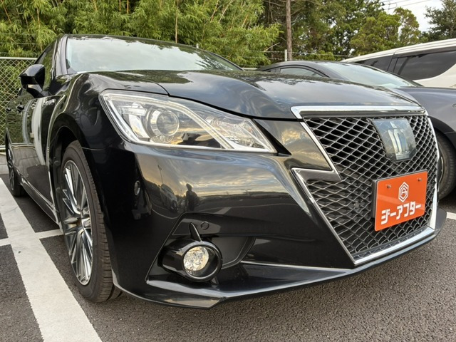 クラウンアスリート(トヨタ) ハイブリッド 2.5 S　禁煙車 純正8型ナビ フルセグTV 中古車画像