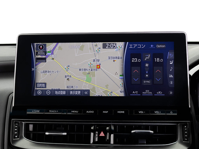 トヨタマルチオペレーションタッチ機能付きの大画面SDナビ!12.3インチディスプレイ!Bluetoothやスマホ連携も対応!