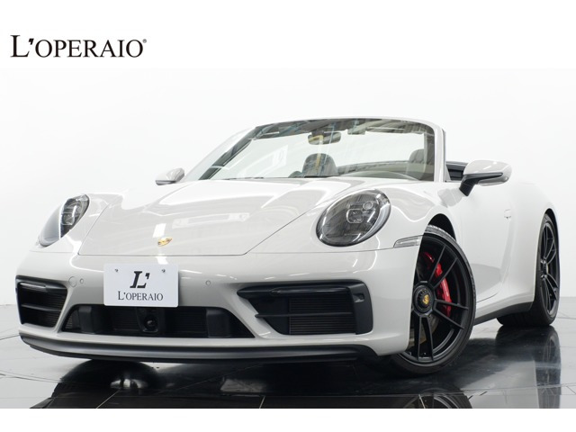 911カレラカブリオレ（ポルシェ）カレラ4 GTS PDK 4WD　オプションカラー(クレヨン)フロントリフト 中古車画像